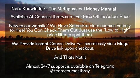 Nero Knowledge - The Metaphysical Money Manual