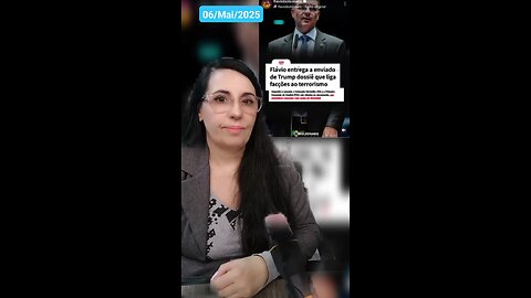 Flavio entrega dissiê das facções brasileiras