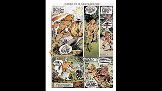 Rahan. Episode 170. By Roger Lecureux. Rahan and the Wild Girl. A Puke(TM) Comic.