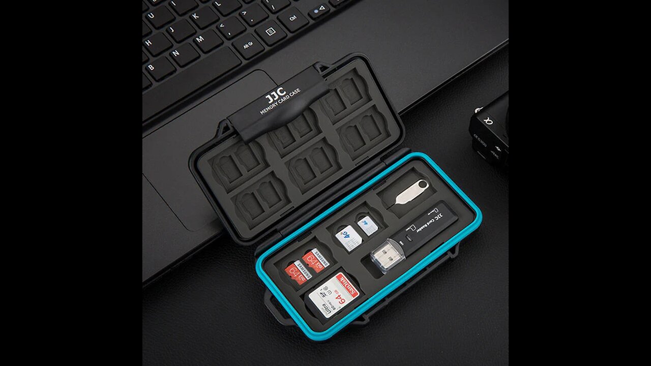 30 Slots Memory Card Holder Case, for Photographers. Bloggers & More