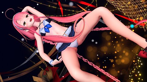 【Hot Dance】江風/LE SSERAFIM-Blue Flame【MMD】