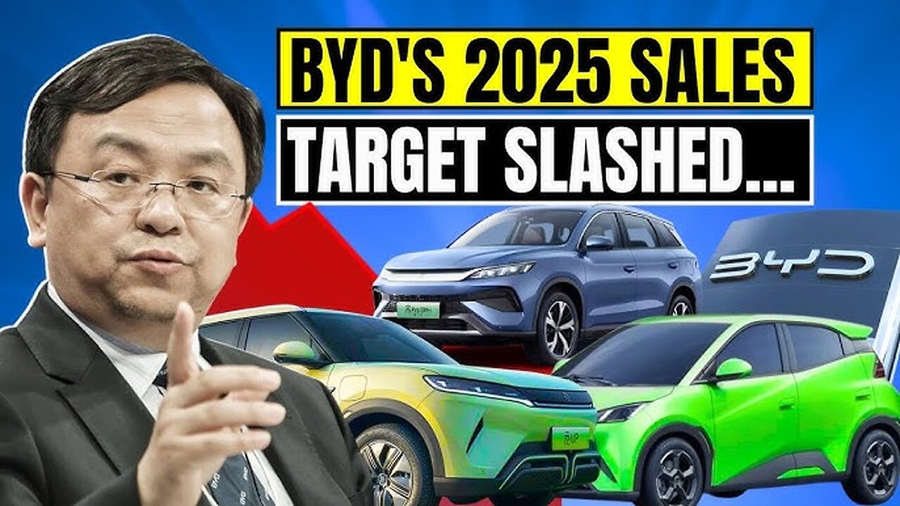 Why BYD Just CUT Their Sales Goal by 1 Million Vehicles