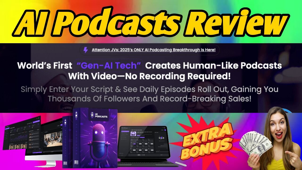 AIPodcasts Review: AI-Generated Podcasts Are the Fast-Track to Massive Profits