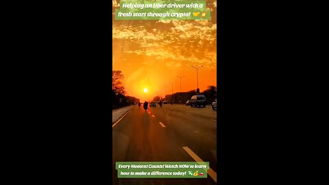 🚗💸 Crypto for Change: Helping an Uber Driver Start Fresh! 🌟