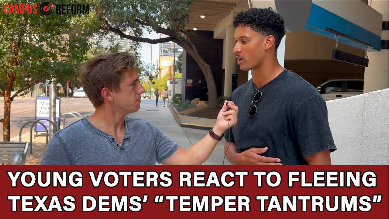 Young Voters React to Fleeing Texas Dems’ “Temper Tantrums”