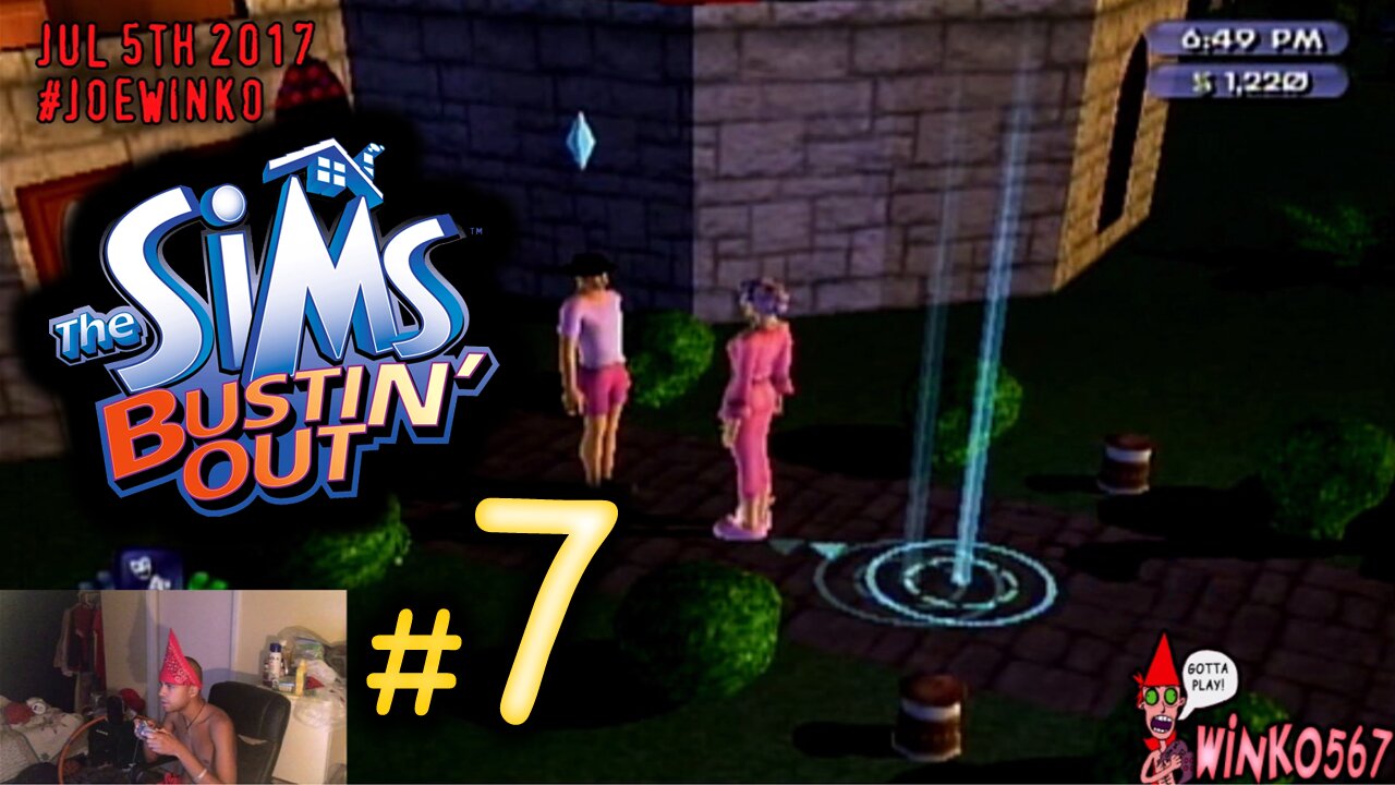 Sims Bustin' Out - Gamecube - Playthrough Part 07 - Joe Winko