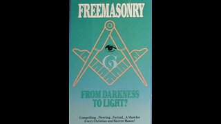 Freemasonry - From Darkness To Light - 1991 VHS tape (Jeremiah Films)