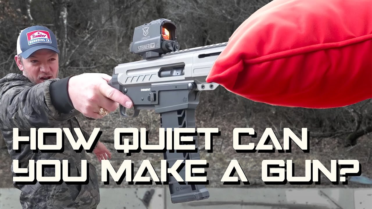 How Quiet Can You Make A Gunshot???