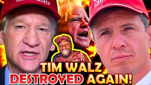 🚨Tampon Tim NUKED! Labeled As BETA By Bill Maher & Chris Cuomo Post Maher Meetup With Trump!