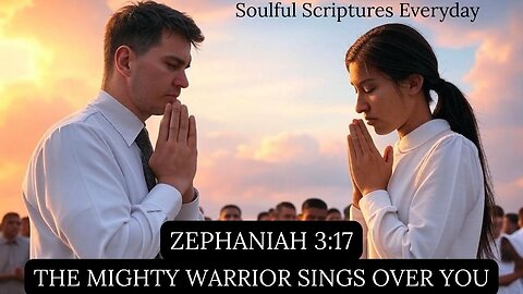 The Mighty Warrior Sings Over You : Zephaniah 3:17