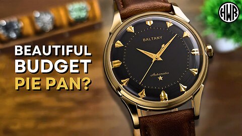 Unveil the Stunning Charm of the Pie Pan Dial Watch - Baltany S4090 Review