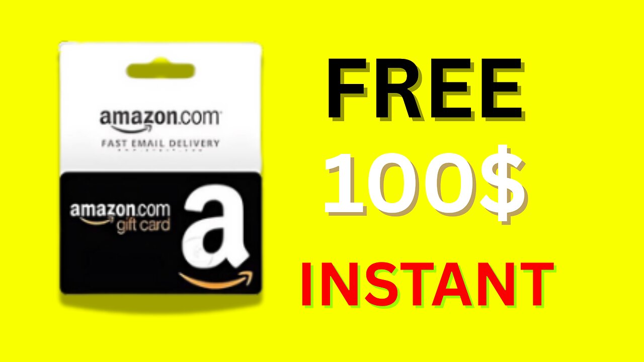 How to get Free Amazon Gift Cards in 2025 🎁 NEW METHOD | $100 Free Amazon Gift Card Codes