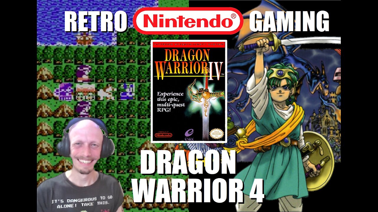 Dragon Warrior 4 (NES): Gather the remaining Party Members for a final Convoy in a MultiQuest RPG