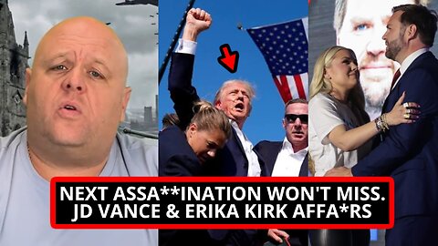 Brandon Biggs: Trump's next assassination attempt won't miss. Erika Kirk and JD Vance affairs