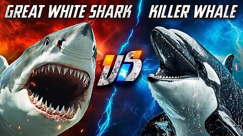 Great White Shark VS Orca: Who is the perfect Predator?