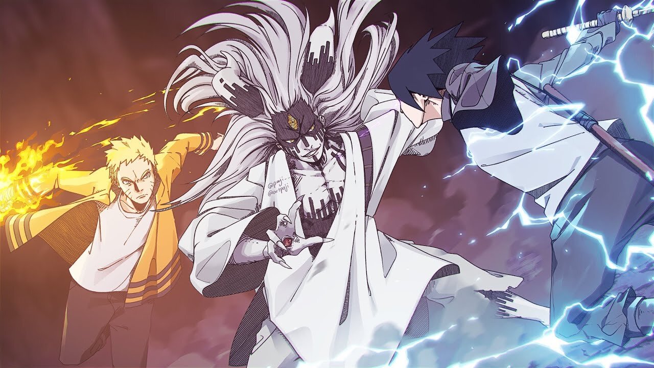 Naruto & Sasuke vs Momoshiki 🔥 Epic Fight Scene | Boruto: Naruto Next Generations