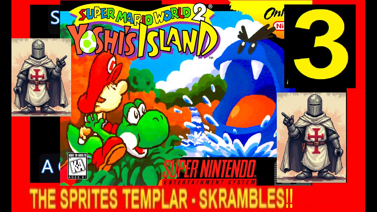 YOSHI'S ISLAND V3 - SNES - Skwatter's SKRAMBLES!