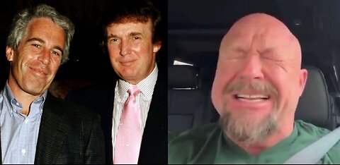 Alex Jones Meltdown Over Trump & Epstein Files