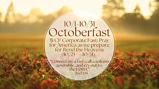 Preparing for OctoberFast September 17, 2025