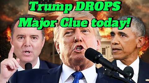 🔥Trump JUST dropped a BOMBSHELL on Obama & Adam Schiff!