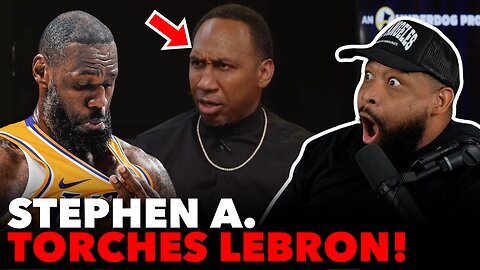 Stephen A. CRASHES OUT On Lebron James For Coming After Him OVER HIS SON!