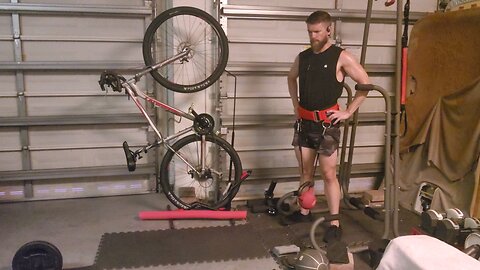 some weighted dips and a cooldown talk