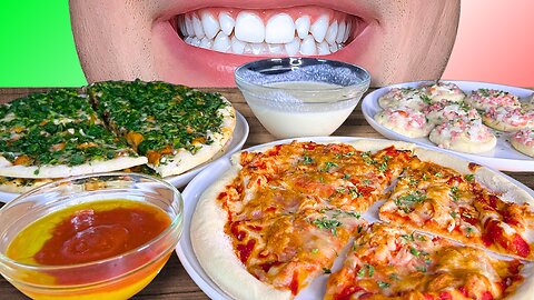 ASMR Pizza Party Mukbang | Eating Sounds