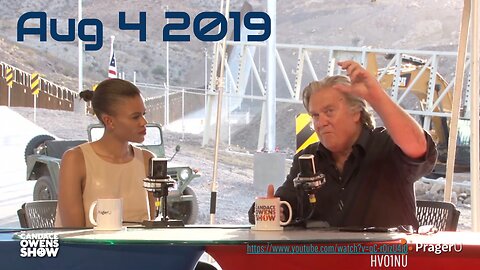 [Aug 4 2019] The Candace Owens show with Steve Bannon (hours before Jeffrey Epstein death)