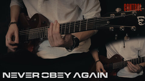 Never Obey Again - Control - Guitar cover by Eduard Plezer