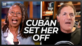 Listen to ‘The View’ Crowd Gasp as Whoopi Melts Down Over Mark Cuban’s Mild Criticism of Dems