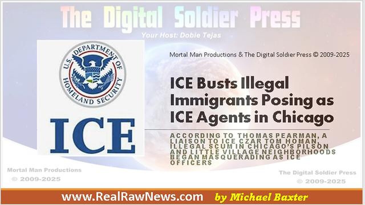 ICE Busts Illegal Immigrants Posing as ICE Agents in Chicago
