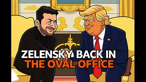 President Trump proposes Putin-Zelensky meeting after Oval Office talks | BBC Newscast