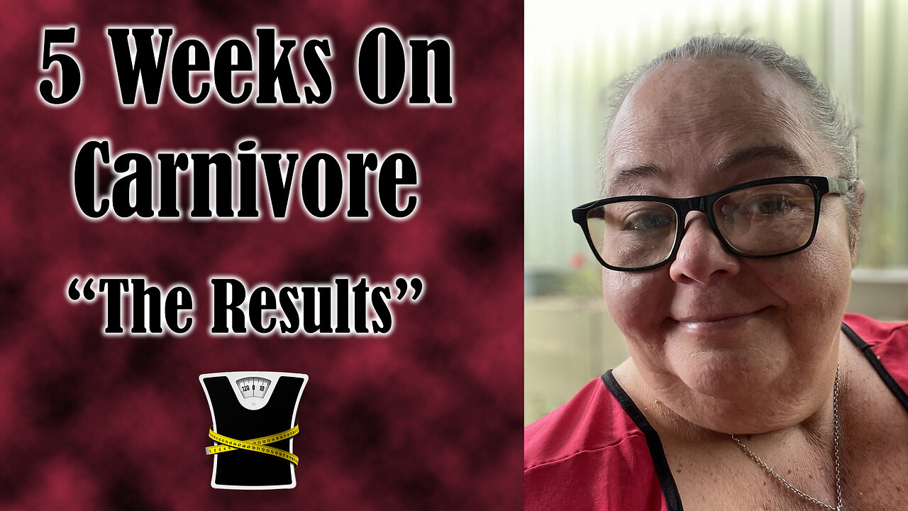5 Weeks On Carnivore - The Results