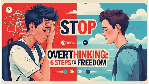 Stop Overthinking | 6 Steps for freedom