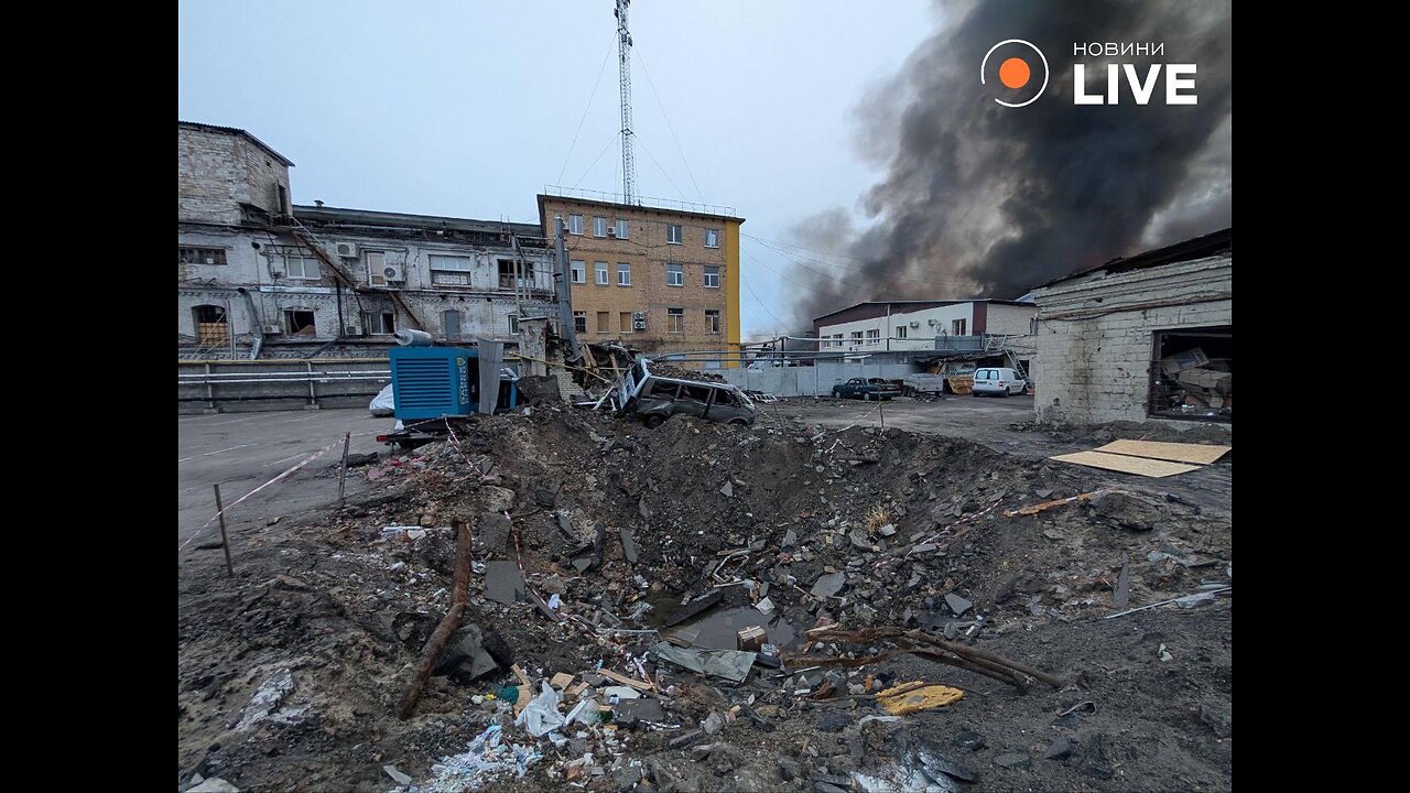 Russian Airstrike Hits Kyiv with Ballistic Missiles on Sunday