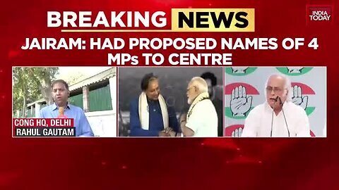 Congress_clarifies__Tharoor_Not_Recommended_For_Global_Delegation,_BJP_Handpicks_Him