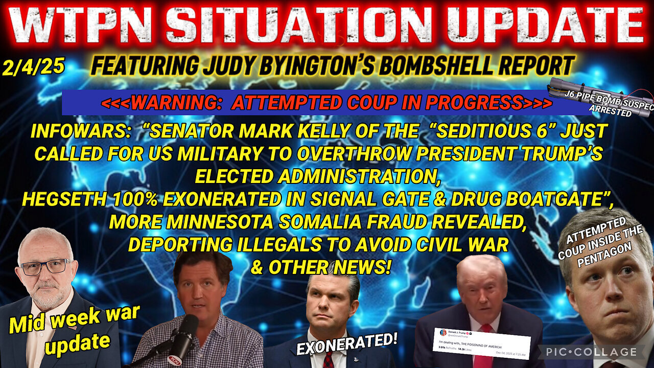 WTPN ~ Judy Byington ~ Situation Update ~ 12-4-25 ~ Trump Return ~ Restored Republic via a GCR
