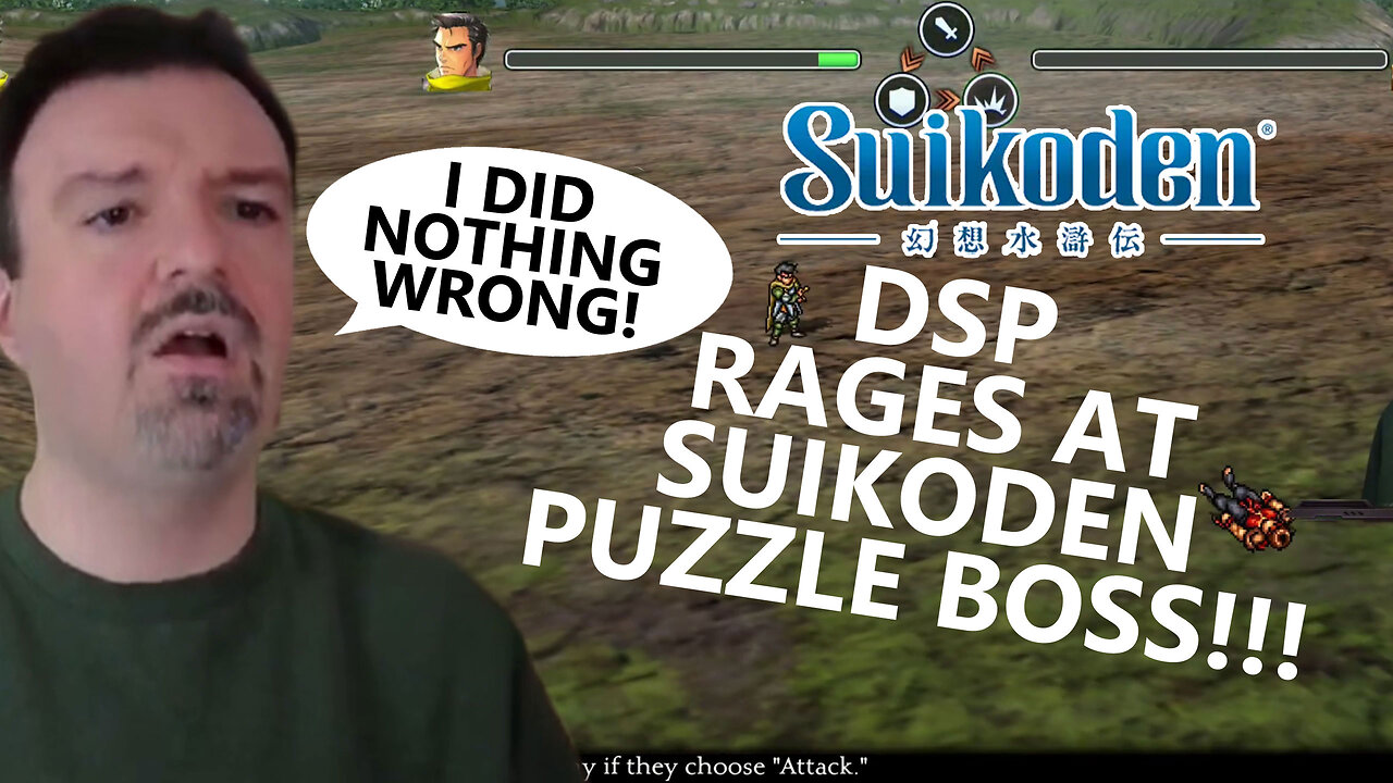 DSP Rages at Suikoden Puzzle Boss!!! 43 Year Old Manbaby Salt, Blaming RNG, Tons of Begging 03-23-25