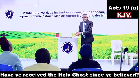 Have ye received the Holy Ghost since ye believed?