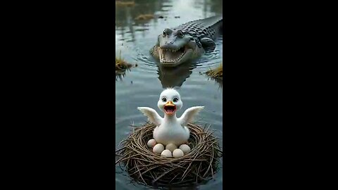 He risked everything to save an egg