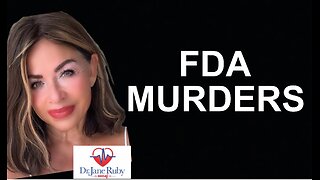 THE FDA IS A RACKETEERING PHARMA OWNED AGENCY