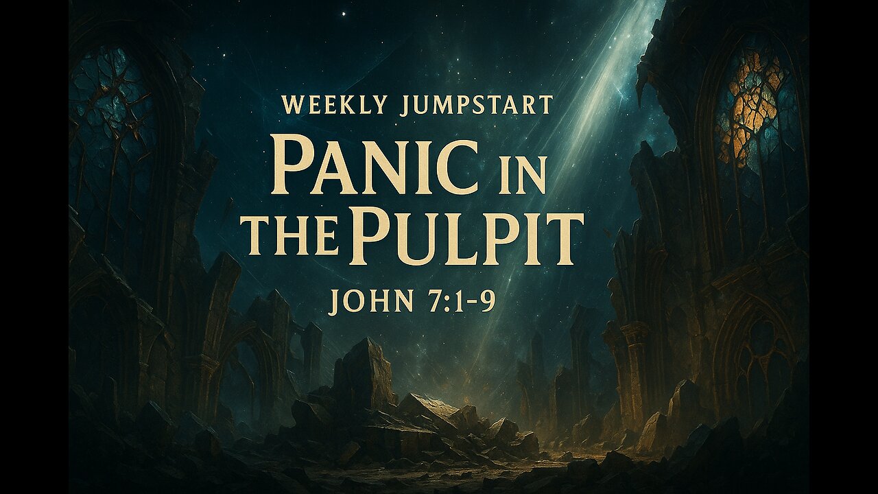 Panic in the Pulpit – John 7:1-9