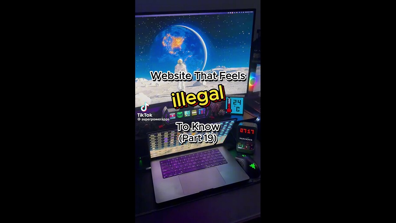 Follow and like 4 more . .