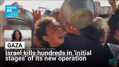Israel kills hundreds in 'initial stages' of its new Gaza operation