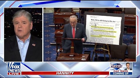 Hannity: Democrats Voted For Largest Tax Increase In History