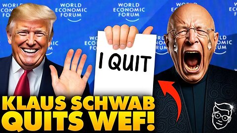 Klaus Schwab SUDDENLY RESIGNS as World Economic Forum Leader | Globalists PANIC