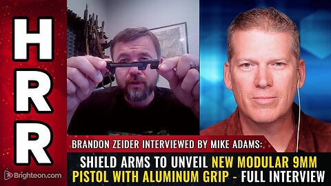 Shield Arms to unveil new modular 9mm pistol with ALUMINUM grip