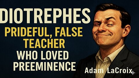 Exposing Adam LaCroix: Twisting Scripture to Defend Adultery