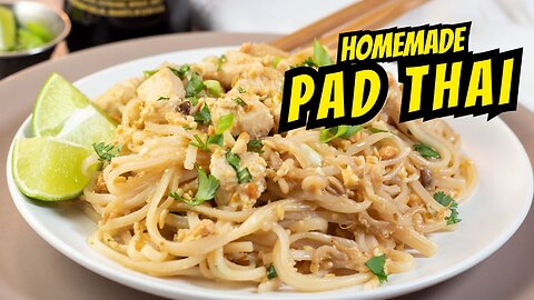 The BEST Pad Thai Recipe (Easy Restaurant Style!)