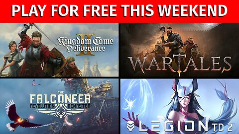 FREE WEEKEND EVENT ON STEAM!